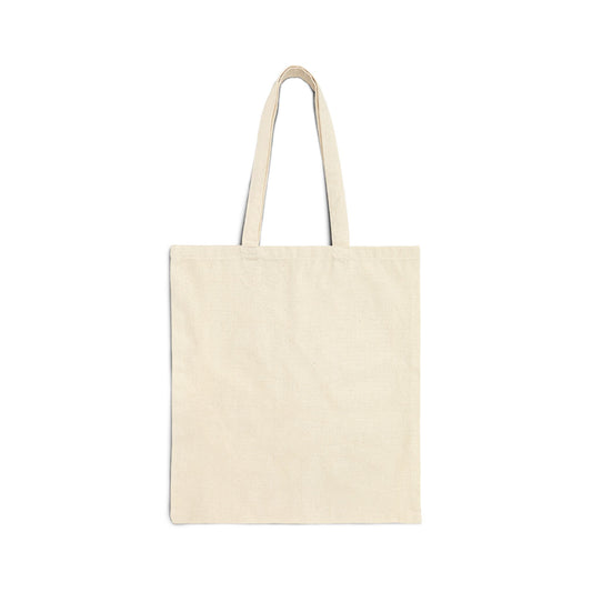 Canvas Tote Bag — Campfire Pepper Company Logo & Rustic Chili Stripe Market Tote