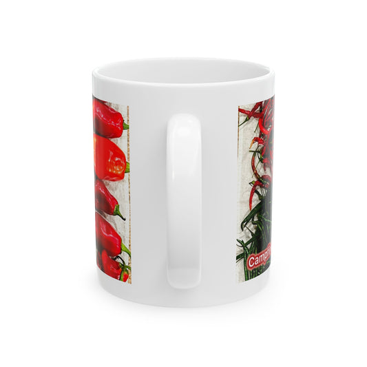 Spicy Pepper Ceramic Mug – Colorful Chili Coffee Cup