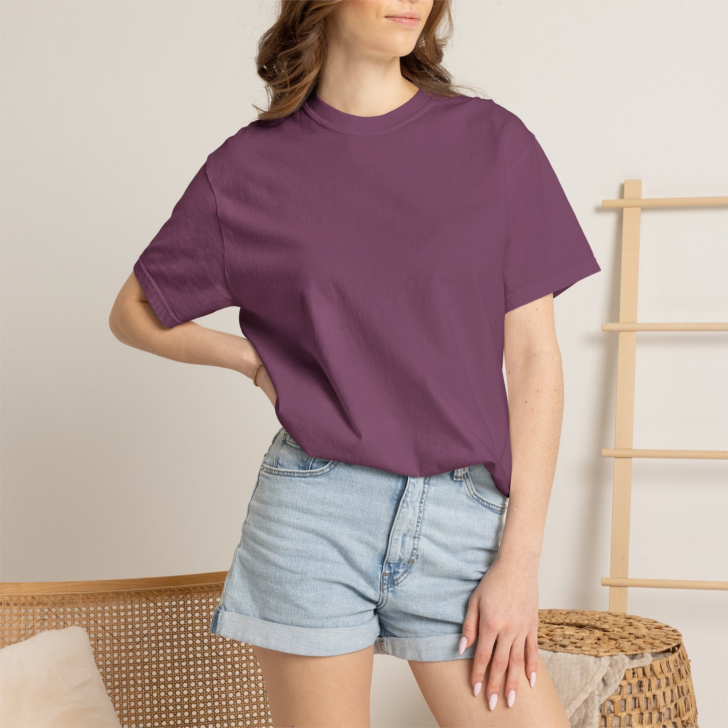 Chili Market Photo T-Shirt — Colorful Hot Pepper Print Shirt